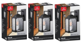 Globe Electric 44216 Miller Outdoor 1-Light Downlight Wall Sconce, Black... - $130.68