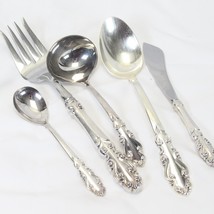 Towle Antique Flutes Serving Pcs Silverplate Lot of 5 - $42.13