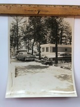 Official Naval Operations Photograph 8&quot; x 10&quot; Antique Cars Mobile Home P... - £27.89 GBP