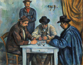 Paul Cezanne 1890 The Card Players - £23.50 GBP+