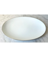 Vintage Noritake Colony China Japan Oval Serving Platter White Platinum ... - €32,69 EUR