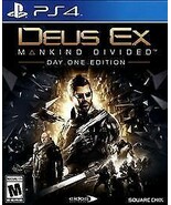 Deus Ex Mankind Devided Day One Edition Sony Play Station 4 PS4 New Sealed - $27.01 CAD