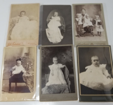 1910s Baby Studio Photos Set of 6 Missouri When Gallery Mumbrauer Antique  - $18.95