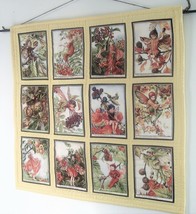 AutumnFairies Cicely Mary Barker&#39;s Flower Fairies Quilted Wall Hanging - $179.00