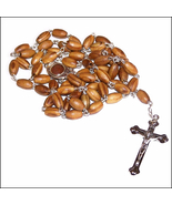 OLIVEWOOD ROSARY with Soil from Bethlehem (Free Shipping) - $24.95