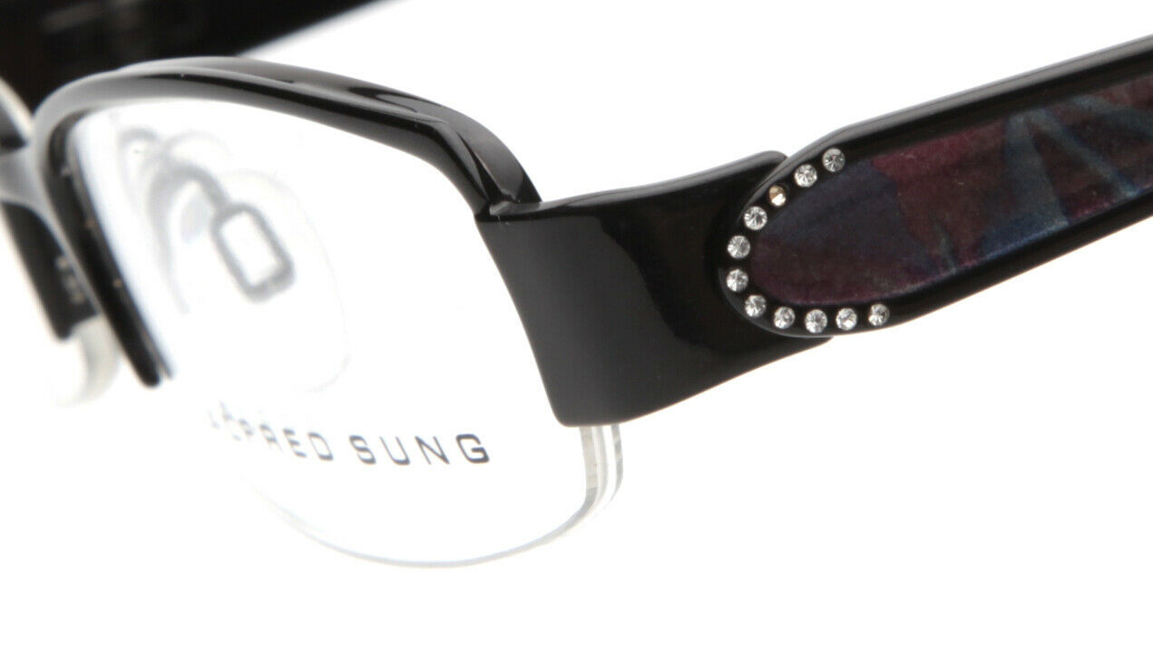 "READ" ALFRED SUNG AS 4782 BLK CEN BLACK EYEGLASSES GLASSES 51-18-130mm Italy Item image 6