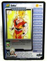 2001 Score Unlimited Dragon Ball Z DBZ CCG TCG Goku #135 - £7.46 GBP