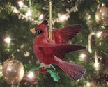 Lenox Winter Greetings Cardinal 3-Dimensional Sculpted Ornament - £18.16 GBP