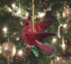 Lenox Winter Greetings Cardinal 3-Dimensional Sculpted Ornament - £18.21 GBP
