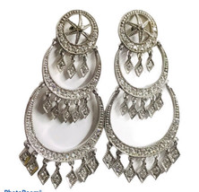 high end well made sterling silver chandelier earrings 2.5” 16 Grams - £59.43 GBP