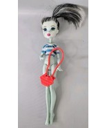 2016 Monster High Frankie Stein Doll And Purse  - $14.84