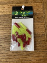 Southern Pro Bait Litl Hustler Glow Crappie Tube Red Chart - £6.16 GBP