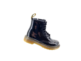 Dr Doc Martens Air Wair Black 1460 Combat Boots Youth Shoes US Size 13 - $26.59