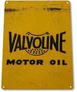 Valvoline Motor Oil Logo Garage Retro Vintage Rustic Wall Decor Large Me... - £15.92 GBP