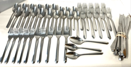 (53) Imperial International &quot;Status&quot; Stainless Flatware 18/8 Steel - £123.52 GBP