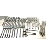 (53) Imperial International &quot;Status&quot; Stainless Flatware 18/8 Steel - $157.41