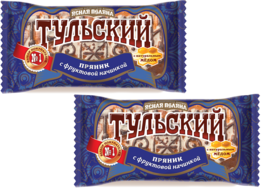 2 PACK Gingerbread w FRUIT FILLING 140gr Cookies Пряник Тульский Russia RF - £7.77 GBP
