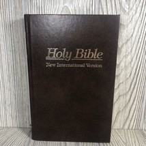 The Holy Bible: New International Version Hardcover Zondervan NIV 1988 Brown - £8.66 GBP