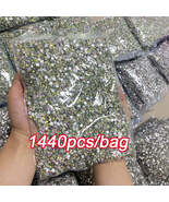 1440pcs Nail FlatBack Crystal Rhinestone Clear/AB Glass Strass (SS3-SS20... - $50.24 MXN+