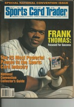 ORIGINAL Vintage Aug 1993 Sports Card Trader Magazine Frank Thomas - £11.86 GBP