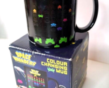 Space Invaders Mug Color Changing 1980s Retro NEW in box - $15.79