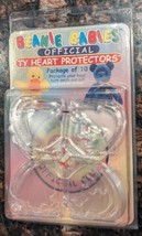 Official Ty Beanie Baby Heart Tag Protectors 10 Pack Authentic Ty Product - £18.34 GBP