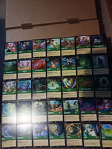 35 EMERALD Lorcana Card No Duplicate Inkland Floodborn First Chapter Dis... - $8.69