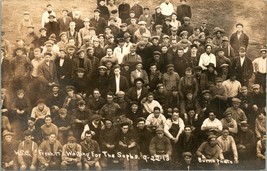Vtg RPPC Sept 22, 1913 Washington State College WSU Freshmen Waiting for Sophs - £80.59 GBP