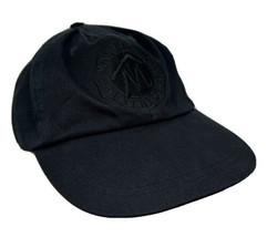 Vintage Marlboro Country Store Black Logo Strapback Adjustable Size Hat Cap - £11.69 GBP