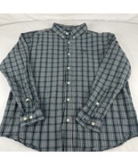 Columbia Shirt Mens XL Vapor Ridge III Long Sleeve Button Plaid Outdoor ... - $11.26