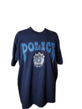 Vintage Single Stitch Shirt Screen Stars Best Police Bonners Ferry Idaho... - £24.97 GBP