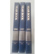 The World Book Year Book (3) 1986, 1987, And 1988 Events Of 1985, 1986, ... - $21.33