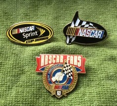 NASCAR Collector Pins Set of 3 - £23.79 GBP
