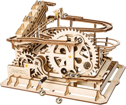 3D Wooden Puzzles Marble Run Set - Mechanical Model Kit for Adults DIY Roller Co - £44.80 GBP
