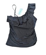 NWT Yonique Tankini Top Size Medium Figure Flattering Asymmetrical Black... - €13,59 EUR NWT Yonique Tankini Top Size Medium Figure Flattering Asymmetrical Black... - €13,59 EUR