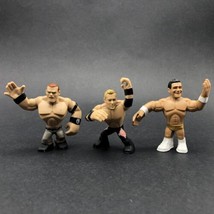 WWE Wrestling Rumblers John Cena, Christian &amp; Alberto Del Rio Mini Figures 2011 - £9.87 GBP