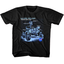 NASA Mars Exploration Rover Kids T Shirt Robotic Helicopter Mars Mission Merch - £18.26 GBP