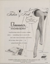 1959 Print Ad Claussner Full Fashioned Nylon Hosiery Paducah,Kentucky - $14.86