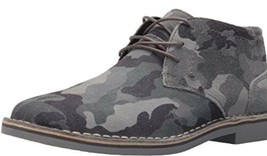 Men’s  Kenneth Cole Desert camo camo grey boots 9.5 - £47.15 GBP