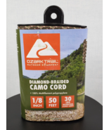 Ozark Trail Diamond Braided Camo Utility Line 1/8&quot; X 50’ - $256.70 MXN