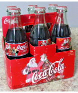 1998 SANTA Holiday Coca Cola Classic “CHRISTMAS” 8oz. 6 Packs, WOW ORIGI... - $544.92 MXN