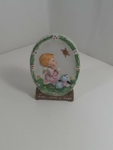 Precious Moments Jasco Wish Upon A Star 1978 Genuine Hand Painted Porcelan - £3.72 GBP