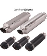 Universal 51MM Motorcycle Exhaust Muffler Pipe Escape Moto LeoVince for ... - $148.09+