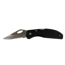 MAXAM Lightweight Lockback Folding Pocket Knife Black Handle Pocket Clip... - $4.95