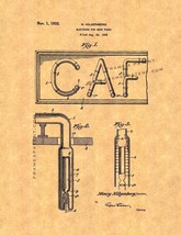 Electrode for Neon Tubes Patent Print - $7.95+