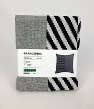 Ikea Brandspira Pillow Cushion Cover 20" x 20" Black/White New - $15.83