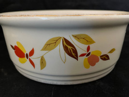 Vintage Hall&#39;s Jewel Tea Stoneware Casserole Bowl No Lid 6-3/4&quot; Mary Dunbar - £23.18 GBP