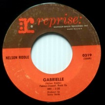 Nelson Riddle - Fiddler on the Roof / Gabrielle [7&quot; 45 rpm Single] 1964 Reprise - £4.47 GBP