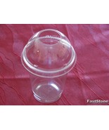 Dart 12oz 50 - Smoothie Clear Cups &amp; 50 -Domed Lids Made in USA - $37.95