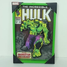 The Incredible Hulk Monster Unleashed 3D Comic Wood Wall Hanging 12&quot; x 8... - £17.57 GBP